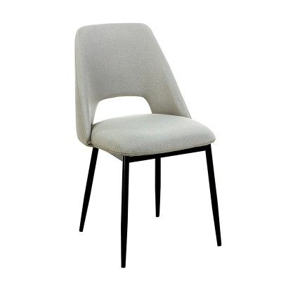 BEIGE ΥΦΑΣΜΑ ΚΑΡΕΚΛΑ ART MAISON SANDILE ΜΕΤΑΛΛΙΚΗ-44X54X49-83εκ.