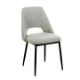 BEIGE ΥΦΑΣΜΑ ΚΑΡΕΚΛΑ ART MAISON SANDILE ΜΕΤΑΛΛΙΚΗ-44X54X49-83εκ.
