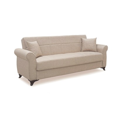 Καναπές Κρεβάτι Τριθέσιος Art Maison Naestved - Light Brown (210Χ80Χ75εκ)