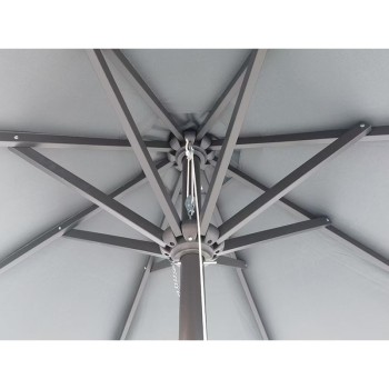 ΟΜΠΡΕΛΑ Art Maison Zazu GREY ΑΛΟΥΜ.8ΑΚΤ.16Χ26 ΙΣΤΟΣ 1Φ.48Χ2mm-Φ.2,3 ΜΕΤΡΑ