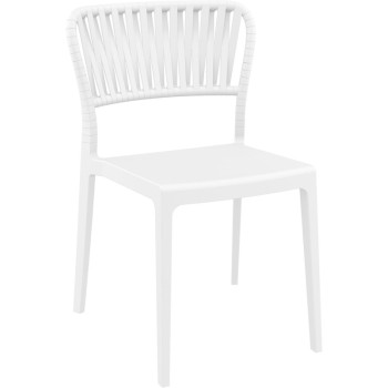 ΚΑΡΕΚΛΑ ART MAISON SALAZZLE WHITE ΠΟΛ/ΝΙΟΥ-52X56X83εκ.