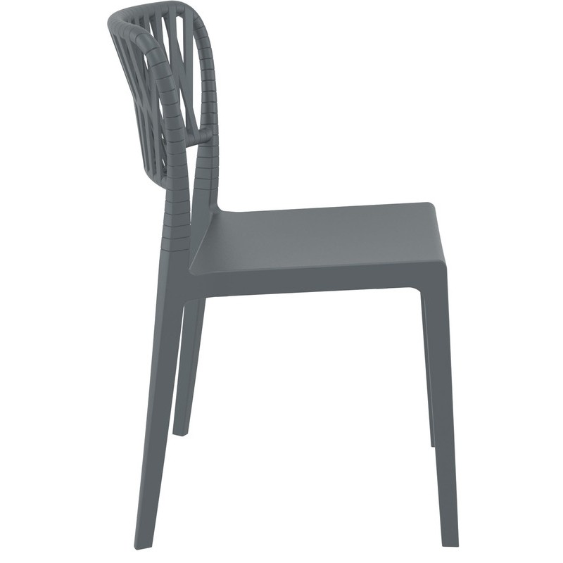 DARK GREY ΚΑΡΕΚΛΑ ART MAISON SALAZZLE ΠΟΛ/ΝΙΟΥ-52X56X83εκ.