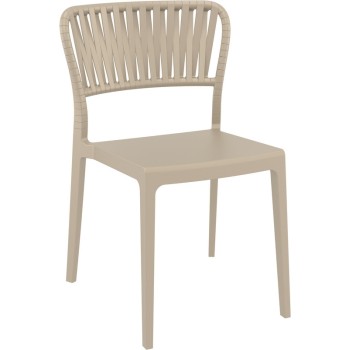 TAUPE ΚΑΡΕΚΛΑ ART MAISON SALAZZLE ΠΟΛ/ΝΙΟΥ-52X56X83εκ.