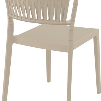 TAUPE ΚΑΡΕΚΛΑ ART MAISON SALAZZLE ΠΟΛ/ΝΙΟΥ-52X56X83εκ.