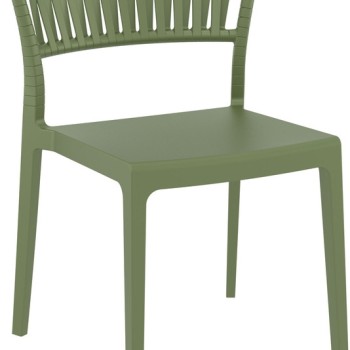 OLIVE GREEN ΚΑΡΕΚΛΑ ART MAISON SALAZZLE ΠΟΛ/ΝΙΟΥ-52X56X83εκ.