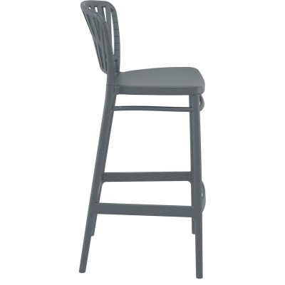 ΣΚΑΜΠΟ ART MAISON BLONDIE 75εκ. DARK GREY ΠΟΛ/ΝΙΟΥ-48X52X106εκ.