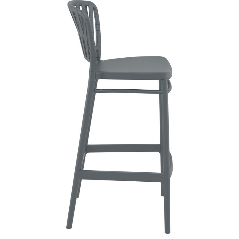 ΣΚΑΜΠΟ ART MAISON BLONDIE 75εκ. DARK GREY ΠΟΛ/ΝΙΟΥ-48X52X106εκ.