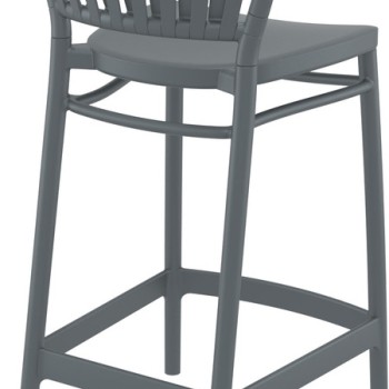 ΣΚΑΜΠΟ ART MAISON BLONDIE 65εκ. DARK GREY ΠΟΛ/ΝΙΟΥ-48X52X96εκ.