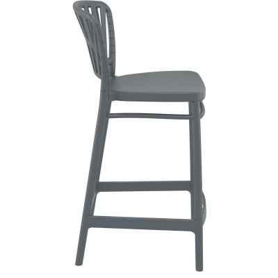 ΣΚΑΜΠΟ ART MAISON BLONDIE 65εκ. DARK GREY ΠΟΛ/ΝΙΟΥ-48X52X96εκ.