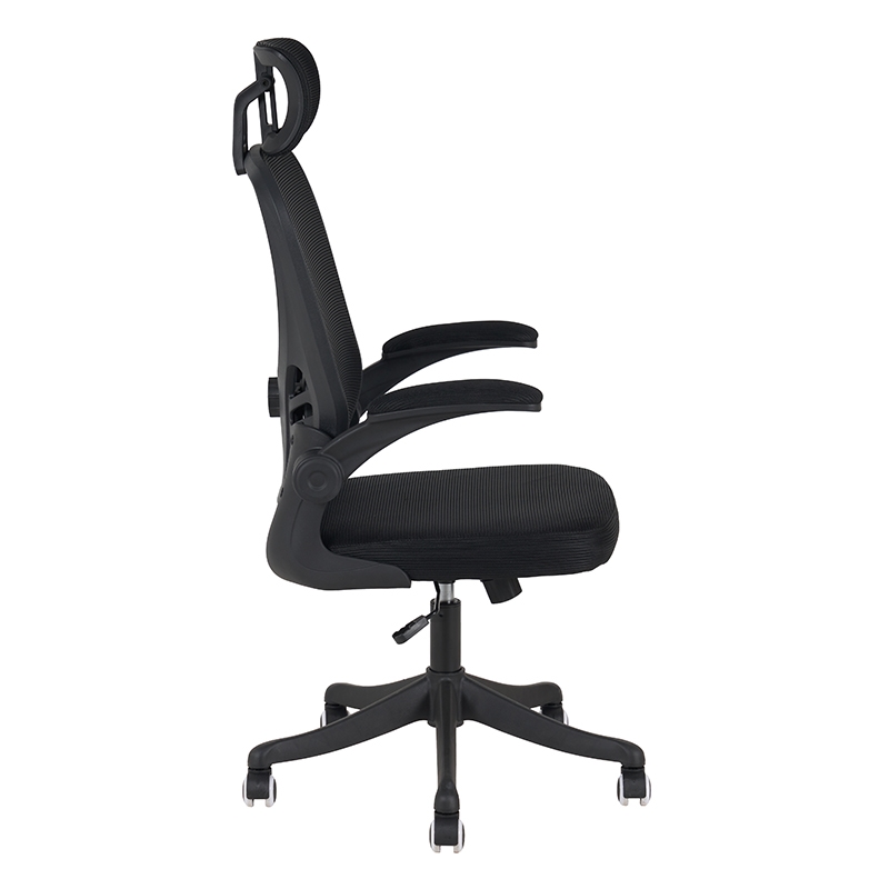 ΜΑΥΡO MESH ΠΟΛΥΘΡΟΝΑ ΓΡΑΦΕΙΟΥ ART MAISON RYUU-64X61X49-124/58-132εκ.