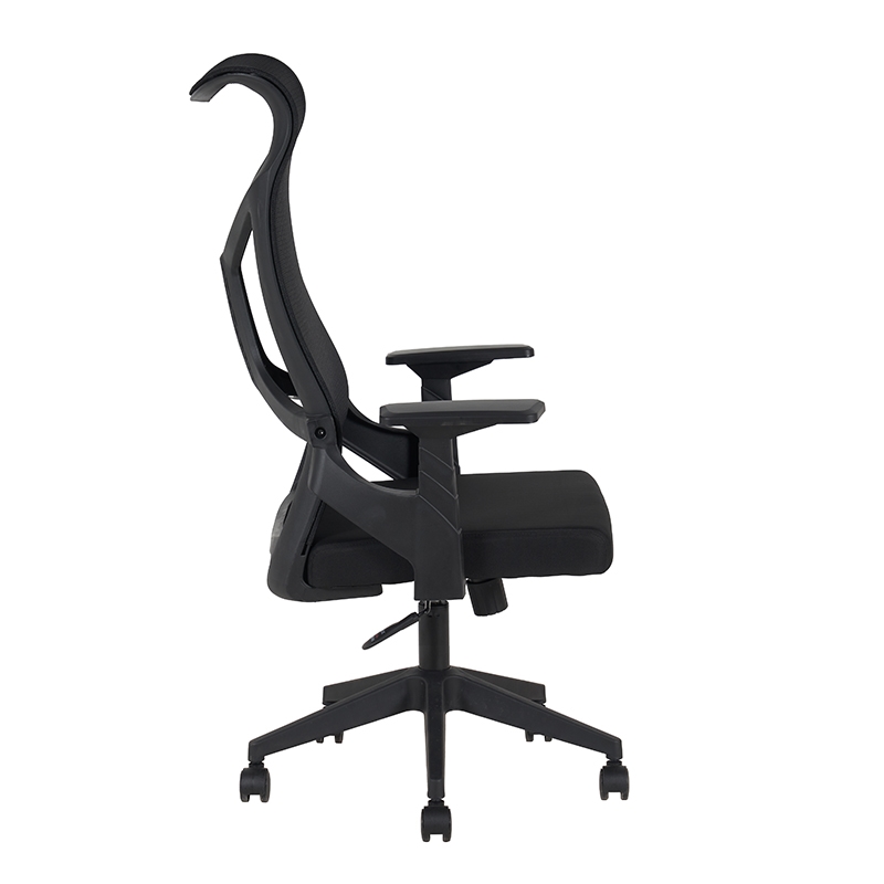 ΜΑΥΡO MESH ΠΟΛΥΘΡΟΝΑ ΓΡΑΦΕΙΟΥ ART MAISON RYOTO-64X65X48-115/56-125εκ.