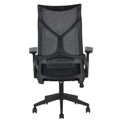 ΜΑΥΡO MESH ΠΟΛΥΘΡΟΝΑ ΓΡΑΦΕΙΟΥ ART MAISON RYOTO-64X65X48-115/56-125εκ.