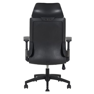 ΜΑΥΡO MESH ΠΟΛΥΘΡΟΝΑ ΓΡΑΦΕΙΟΥ ART MAISON PICCOLO-64X60X43-110/52-119εκ.