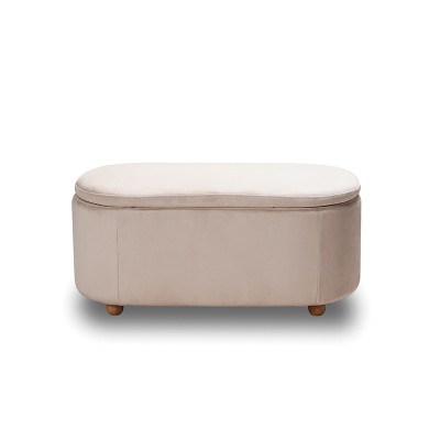 ΣΚΑΜΠΟ ART MAISON BJORN VELVET BEIGE ΜΕ ΑΠΟΘ. ΧΩΡΟ 99Χ45X45εκ.-99Χ45X45εκ.
