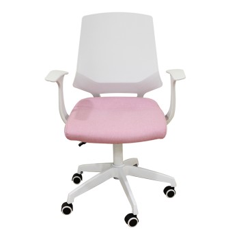 Καρέκλα Γραφείου Art Maison Hillerod - Pink White (62Χ54Χ92/102εκ.)