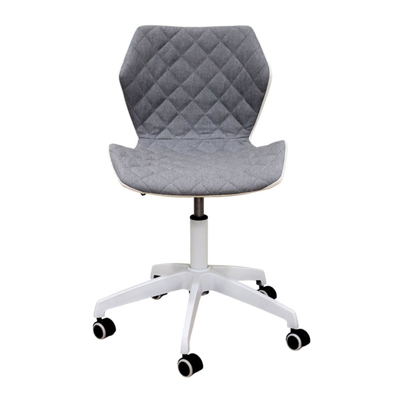 Καρέκλα Γραφείου Art Maison Smorumnedre - Gray White (48X50X79/91εκ.)