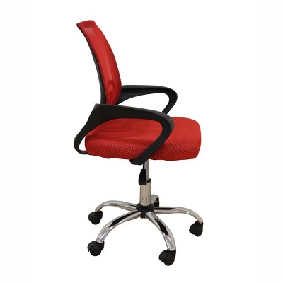 Καρέκλα Γραφείου Art Maison Slagelse - Red Black (59Χ50Χ44-86/52-94εκ.)