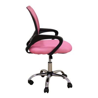 Καρέκλα Γραφείου Art Maison Slagelse - Pink Black (59Χ50Χ44-86/52-94εκ.)