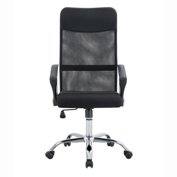 ΠΟΛΥΘΡΟΝΑ ΓΡΑΦΕΙΟΥ ART MAISON BELLET ΜΑΥΡΟ MESH -56X59X45-108/55-118εκ.