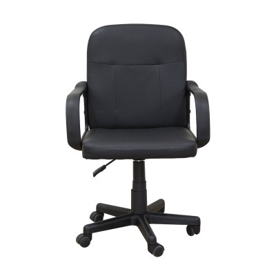 ΠΟΛΥΘΡΟΝΑ ΓΡΑΦΕΙΟΥ ART MAISON BEPO ΜΑΥΡΟ PVC -58Χ56Χ37-83/47-93εκ.