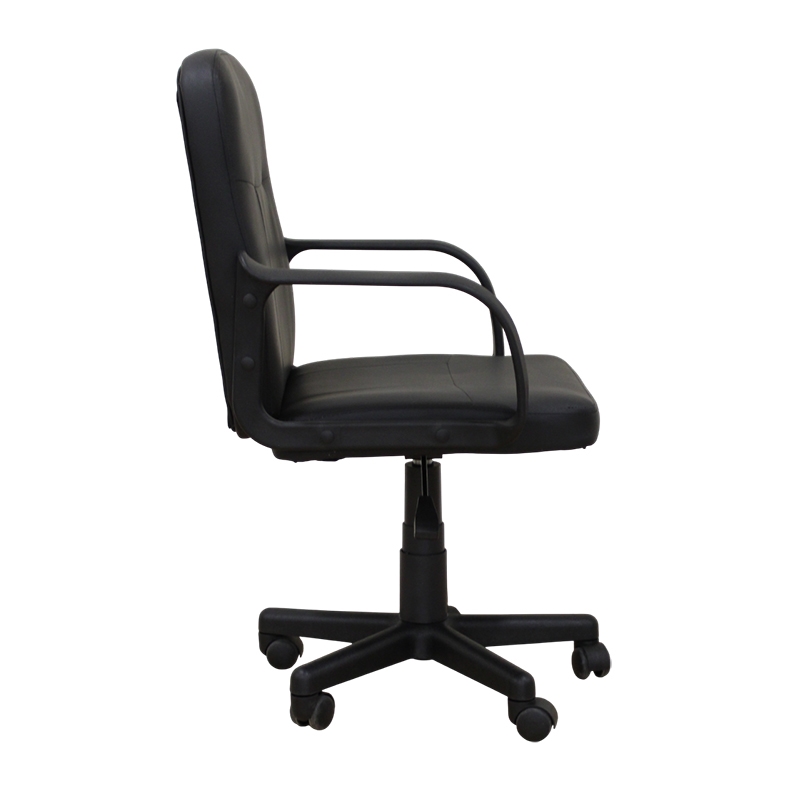 ΠΟΛΥΘΡΟΝΑ ΓΡΑΦΕΙΟΥ ART MAISON BEPO ΜΑΥΡΟ PVC -58Χ56Χ37-83/47-93εκ.