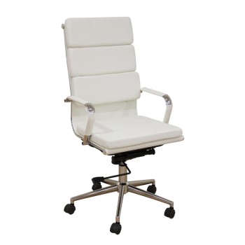 ΠΟΛΥΘΡΟΝΑ ΓΡΑΦΕΙΟΥ ART MASION BATCHEE ΛΕΥΚΟ PU -55X60X51-115/61-125εκ.