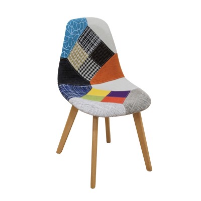 ΚΑΡΕΚΛΑ ART MAISON CHIMCHAR  PATCHWORK -47X45X44-82εκ.