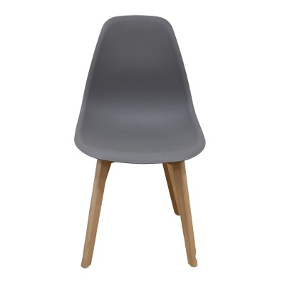 Καρέκλα 4 Τεμαχίων Art Maison Kalundborg - Gray Natural (46x53x81εκ)