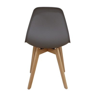 Καρέκλα 4 Τεμαχίων Art Maison Kalundborg - Gray Natural (46x53x81εκ)