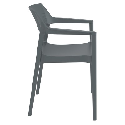 ΠΟΛΥΘΡΟΝΑ ART MAISON KIBA ΠΟΛ/ΝΙΟΥ DARK GREY 55X52X79εκ.-55X52X45-79εκ.