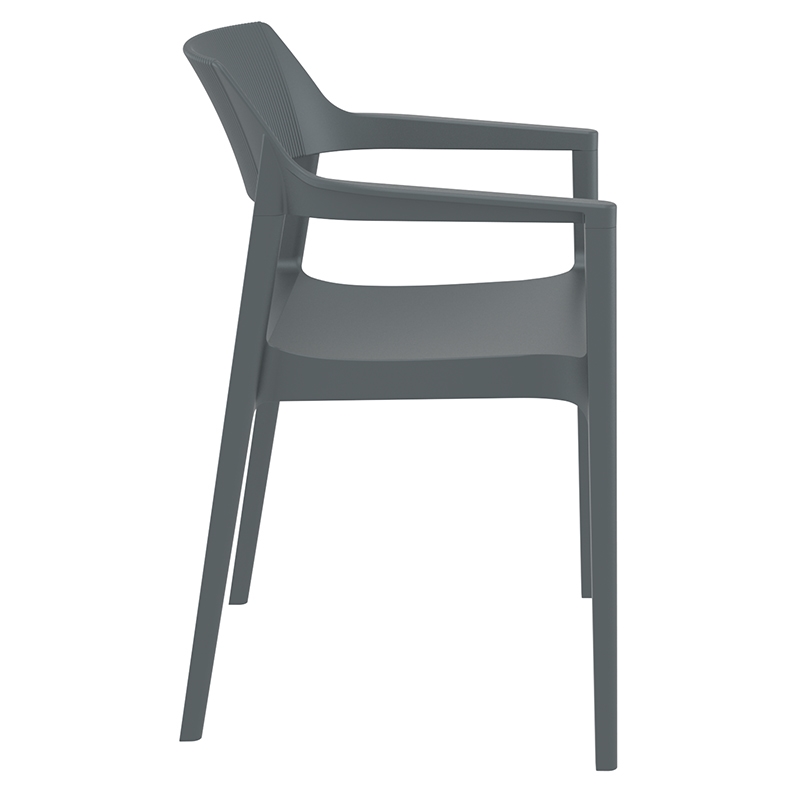 ΠΟΛΥΘΡΟΝΑ ART MAISON KIBA ΠΟΛ/ΝΙΟΥ DARK GREY 55X52X79εκ.-55X52X45-79εκ.