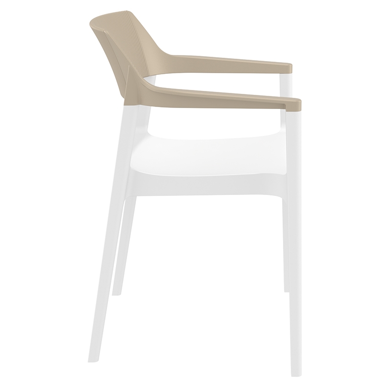 ΠΟΛΥΘΡΟΝΑ ART MAISON KEITH ΠΟΛ/ΝΙΟΥ WHITE/TAUPE 55X52X79εκ.-55X52X45-79εκ.