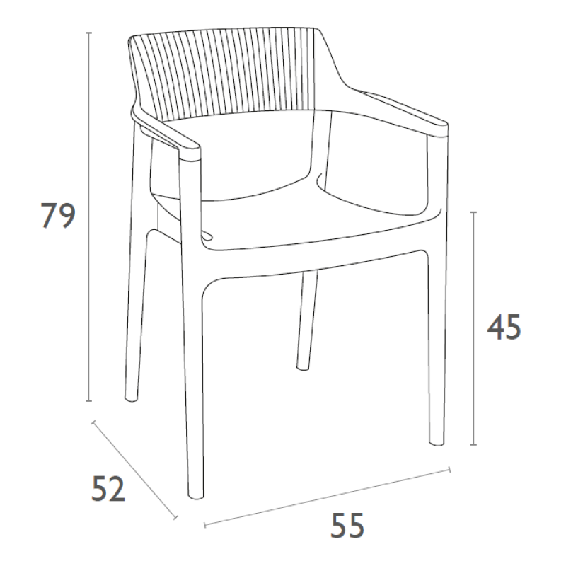 ΠΟΛΥΘΡΟΝΑ ART MAISON KEITH ΠΟΛ/ΝΙΟΥ WHITE/TAUPE 55X52X79εκ.-55X52X45-79εκ.
