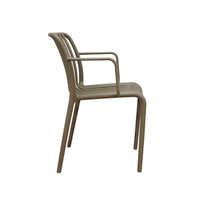 ΠΟΛΥΘΡΟΝΑ ART MAISON PEARL CAPPUCCINO ΠΟΛ/ΝΙΟΥ-55X56X79εκ.