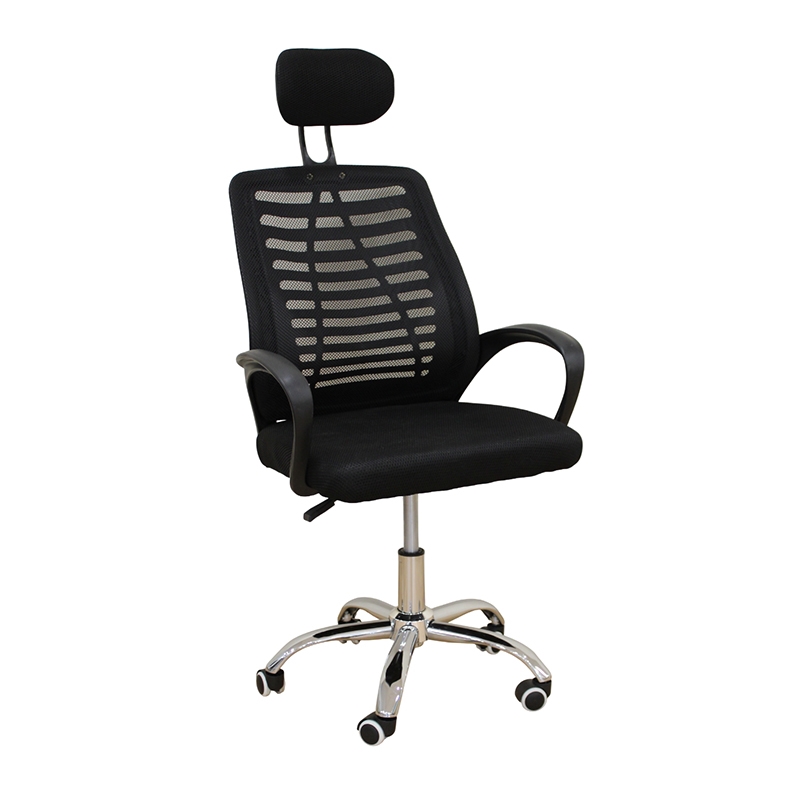 ΜΑΥΡΗ ΠΟΛΥΘΡΟΝΑ ΓΡΑΦΕΙΟΥ ART MAISON KIKU 59X61X42-108/51-120εκ.-59X61X42-108/51-120εκ.