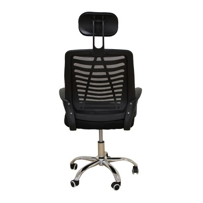 ΜΑΥΡΗ ΠΟΛΥΘΡΟΝΑ ΓΡΑΦΕΙΟΥ ART MAISON KIKU 59X61X42-108/51-120εκ.-59X61X42-108/51-120εκ.