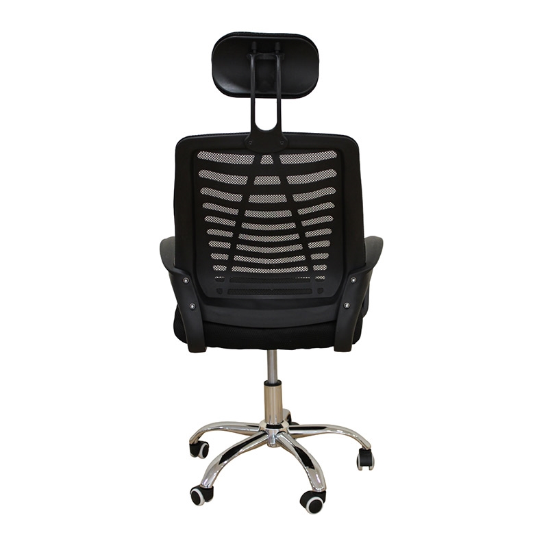 ΜΑΥΡΗ ΠΟΛΥΘΡΟΝΑ ΓΡΑΦΕΙΟΥ ART MAISON KIKU 59X61X42-108/51-120εκ.-59X61X42-108/51-120εκ.