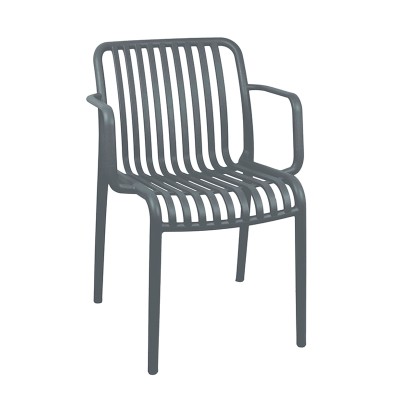 ΠΟΛΥΘΡΟΝΑ ART MAISON PEARL DARK GREY  ΠΟΛ/ΝΙΟΥ-55X56X79εκ.