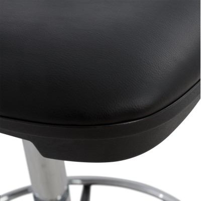 ΚΑΡΕΚΛΑ ΓΡΑΦΕΙΟΥ ART MAISON FLYGON ΥΠΕΡΥΨΩΜΕΝΗ-ΠΕΡΙΜΕΤΡΙΚΟ ΥΠΟΠΟΔΙΟ-ΜΑΥΡΗ 56,5x60x136Yεκ