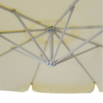 ΟΜΠΡΕΛΑ ART MAISON ELKHART - WHITE (Φ300x237cm)