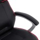 Καρέκλα Gaming Art Maison Baraboo - Black Red PU (69x68x119-127εκ.)