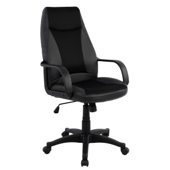 ΚΑΡΕΚΛΑ ΓΡΑΦΕΙΟΥ GAMING ART MAISON FURFROU ΜΕ ΜΑΥΡΟ PU 59x 60x115 εκ.