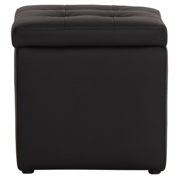 ΣΚΑΜΠΟ ART MAISON WINSTED - BLACK (36,5x36,5x36εκ.)