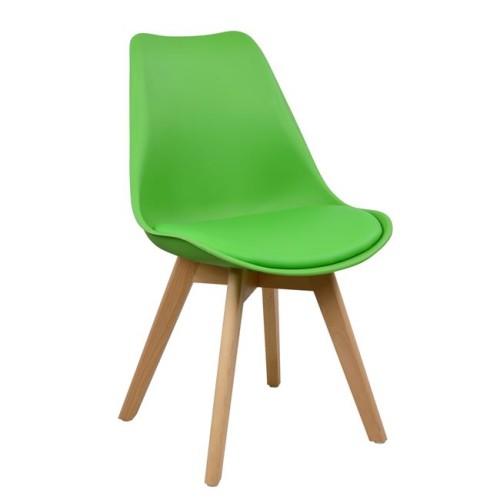 Καρέκλα Art Maison Worland - Green Natural (47x56,6x82εκ.)