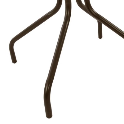 ΤΡΑΠΕΖΙ ART MAISON LETHAL Φ60x70Υεκ. ΚΑΦΕ ΜΕΤΑΛΛΙΚΟ ΜΕ ΓΥΑΛΙΝΗ ΕΠΙΦΑΝΕΙΑ