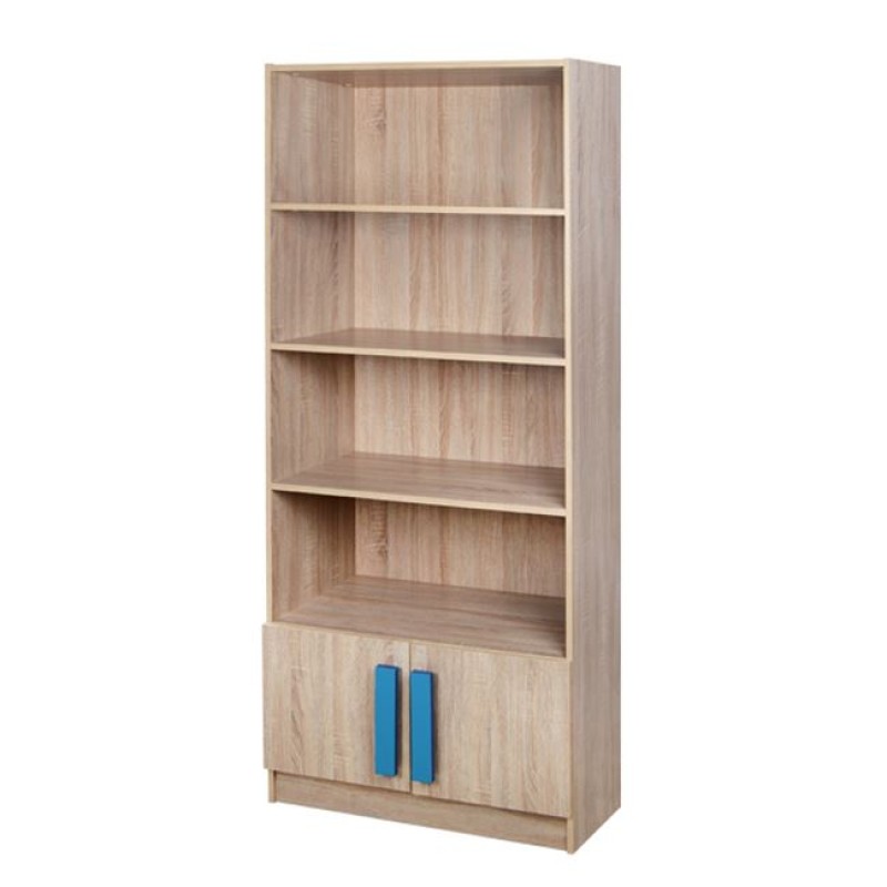 ΒΙΒΛΙΟΘΗΚΗ ART MAISON BERVERLYHILLS - NATURAL BLUE (80X30X180εκ.) ΒΙΒΛΙΟΘΗΚΗ ART MAISON BERVERLYHILLS - NATURAL BLUE (80X30X180εκ.)