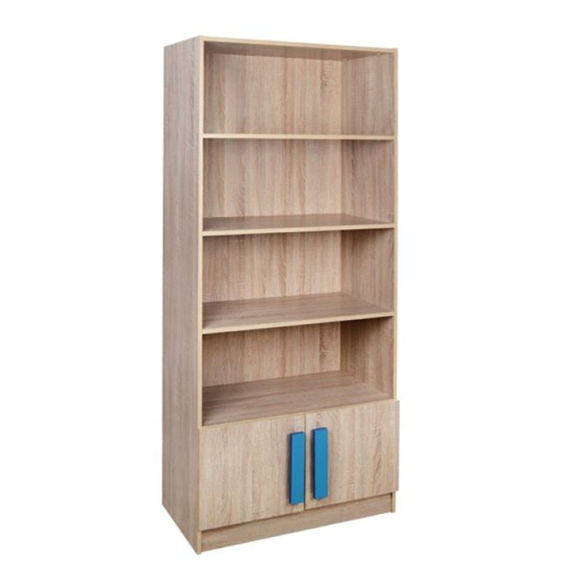 ΒΙΒΛΙΟΘΗΚΗ ART MAISON BERVERLYHILLS - NATURAL BLUE (80X30X180εκ.) ΒΙΒΛΙΟΘΗΚΗ ART MAISON BERVERLYHILLS - NATURAL BLUE (80X30X180εκ.)