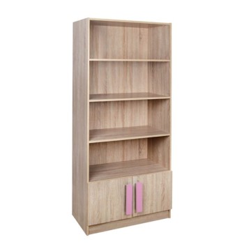 ΒΙΒΛΙΟΘΗΚΗ ART MAISON BERVERLYHILLS - NATURAL PINK (80X30X180εκ.)