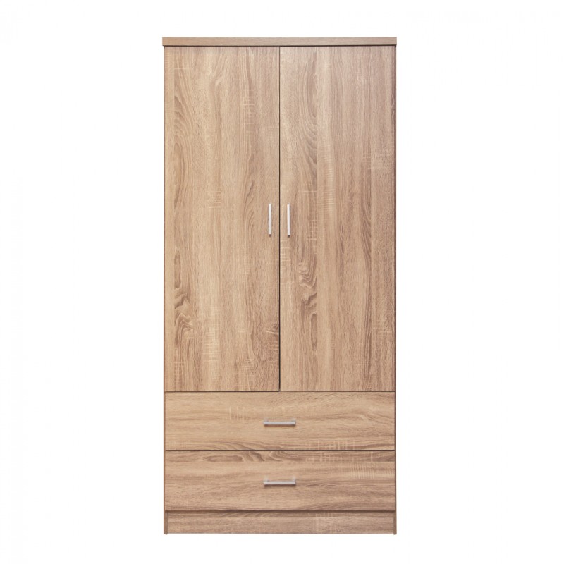 Δίφυλλη Ντουλάπα Art Maison Houston - Natural (80x42x181εκ.) Δίφυλλη Ντουλάπα Art Maison Houston - Natural (80x42x181εκ.)