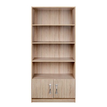 ΒΙΒΛΙΟΘΗΚΗ ART MAISON BODMIN - NATURAL (80X35X180εκ.)